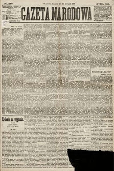 Gazeta Narodowa. 1879, nr 270
