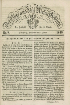 Der Bote aus dem Riesen-Gebirge : eine Zeitschrift für alle Stände. Jg.37, Nr. 8 (27 Januar 1849) + dod.