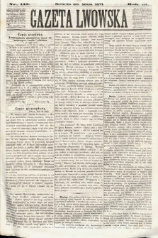 Gazeta Lwowska. 1871, nr 115