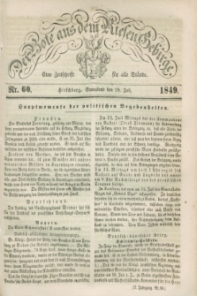 Der Bote aus dem Riesen-Gebirge : eine Zeitschrift für alle Stände. Jg.37, Nr. 60 (28 Juli 1849) + dod.