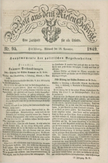 Der Bote aus dem Riesen-Gebirge : eine Zeitschrift für alle Stände. Jg.37, Nr. 95 (28 November 1849) + dod.