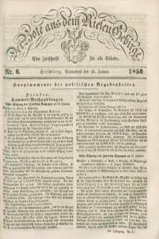 Der Bote aus dem Riesen-Gebirge : eine Zeitschrift für alle Stände. Jg.38, Nr. 6 (19 Januar 1850) + dod.