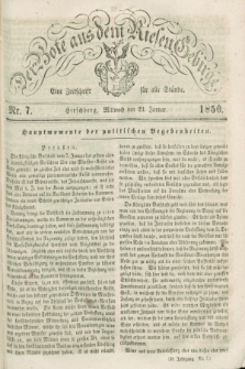 Der Bote aus dem Riesen-Gebirge : eine Zeitschrift für alle Stände. Jg.38, Nr. 7 (23 Januar 1850) + dod.