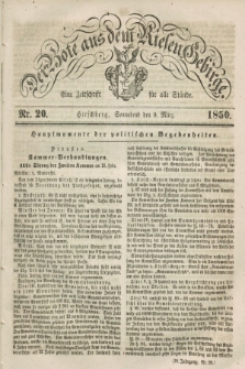 Der Bote aus dem Riesen-Gebirge : eine Zeitschrift für alle Stände. Jg.38, Nr. 20 (9 März 1850) + dod.
