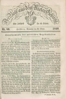 Der Bote aus dem Riesen-Gebirge : eine Zeitschrift für alle Stände. Jg.38, Nr. 86 (26 Oktober 1850) + dod.