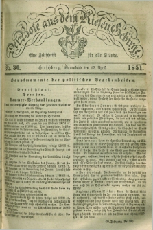 Der Bote aus dem Riesen-Gebirge : eine Zeitschrift für alle Stände. Jg.39, Nr. 30 (12 April 1851) + dod.