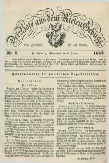 Der Bote aus dem Riesen-Gebirge : eine Zeitschrift für alle Stände. Jg.41, Nr. 2 (8 Januar 1853) + dod.