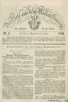 Der Bote aus dem Riesen-Gebirge : eine Zeitschrift für alle Stände. Jg.41, Nr. 5 (19 Januar 1853) + dod.