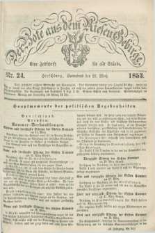 Der Bote aus dem Riesen-Gebirge : eine Zeitschrift für alle Stände. Jg.41, Nr. 24 (26 März 1853) + dod.