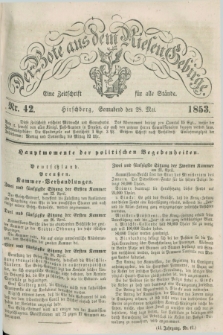 Der Bote aus dem Riesen-Gebirge : eine Zeitschrift für alle Stände. Jg.41, Nr. 42 (28 Mai 1853) + dod.