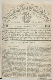 Der Bote aus dem Riesen-Gebirge : eine Zeitschrift für alle Stände. Jg.41, Nr. 52 (2 Juli 1853) + dod.