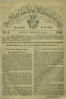 Der Bote aus dem Riesen-Gebirge : eine Zeitschrift für alle Stände. Jg.42, Nr. 3 (11 Januar 1854) + dod.