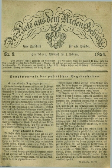 Der Bote aus dem Riesen-Gebirge : eine Zeitschrift für alle Stände. Jg.42, Nr. 9 (1 Februar 1854) + dod.