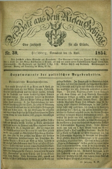 Der Bote aus dem Riesen-Gebirge : eine Zeitschrift für alle Stände. Jg.42, Nr. 30 (15 April 1854) + dod.