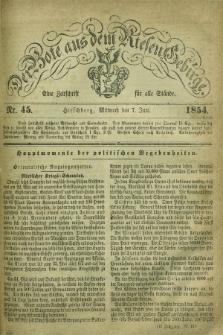 Der Bote aus dem Riesen-Gebirge : eine Zeitschrift für alle Stände. Jg.42, Nr. 45 (7 Juni 1854) + dod.