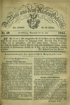 Der Bote aus dem Riesen-Gebirge : eine Zeitschrift für alle Stände. Jg.42, Nr. 50 (24 Juni 1854) + dod.
