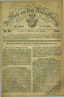 Der Bote aus dem Riesen-Gebirge : eine Zeitschrift für alle Stände. Jg.42, Nr. 95 (29 November 1854) + dod.
