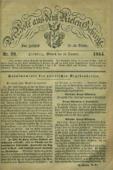 Der Bote aus dem Riesen-Gebirge : eine Zeitschrift für alle Stände. Jg.42, Nr. 99 (13 Dezember 1854) + dod.