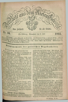 Der Bote aus dem Riesen-Gebirge : eine Zeitschrift für alle Stände. Jg.43, Nr. 46 (9 Juni 1855) + dod.