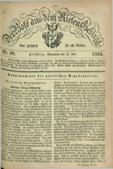 Der Bote aus dem Riesen-Gebirge : eine Zeitschrift für alle Stände. Jg.43, Nr. 48 (16 Juni 1855) + dod.