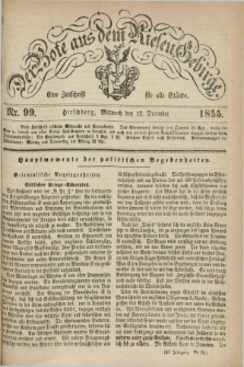 Der Bote aus dem Riesen-Gebirge : eine Zeitschrift für alle Stände. Jg.43, Nr. 99 (12 December 1855) + dod.