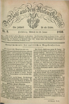 Der Bote aus dem Riesen-Gebirge : eine Zeitschrift für alle Stände. Jg.44, Nr. 9 (30 Januar 1856) + dod.