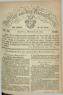 Der Bote aus dem Riesen-Gebirge : eine Zeitschrift für alle Stände. Jg.44, Nr. 25 (26 März 1856) + dod.
