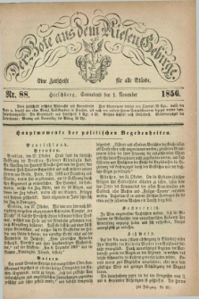 Der Bote aus dem Riesen-Gebirge : eine Zeitschrift für alle Stände. Jg.44, Nr. 88 (1 November 1856) + dod.