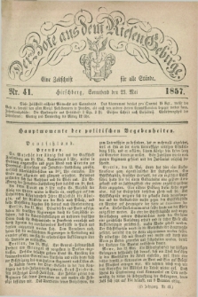 Der Bote aus dem Riesen-Gebirge : eine Zeitschrift für alle Stände. Jg.45, Nr. 41 (23 Mai 1857) + dod.
