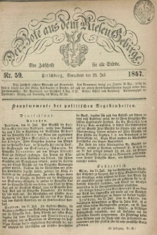 Der Bote aus dem Riesen-Gebirge : eine Zeitschrift für alle Stände. Jg.45, Nr. 59 (25 Juli 1857) + dod.