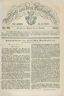 Der Bote aus dem Riesen-Gebirge : eine Zeitschrift für alle Stände. Jg.45, Nr. 90 (11 November 1857) + dod.
