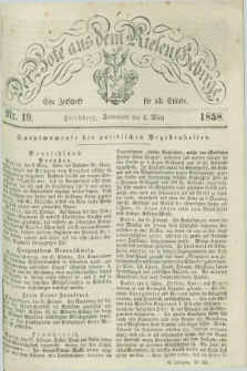 Der Bote aus dem Riesen-Gebirge : eine Zeitschrift für alle Stände. Jg.46, Nr. 19 (6 März 1858) + dod.