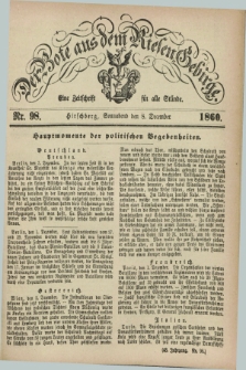 Der Bote aus dem Riesen-Gebirge : eine Zeitschrift für alle Stände. Jg.48, Nr. 98 (8 December 1860) + dod.