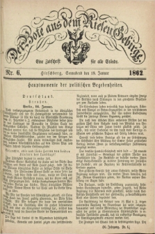 Der Bote aus dem Riesen-Gebirge : eine Zeitschrift für alle Stände. Jg.50, Nr. 6 (18 Januar 1862) + dod.