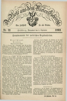 Der Bote aus dem Riesen-Gebirge : eine Zeitschrift für alle Stände. Jg.50, Nr. 72 (6 September 1862) + dod.