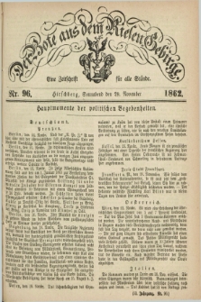 Der Bote aus dem Riesen-Gebirge : eine Zeitschrift für alle Stände. Jg.50, Nr. 96 (29 November 1862) + dod.