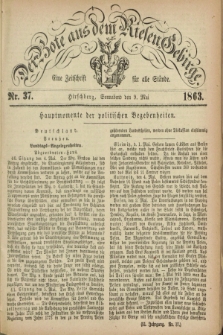 Der Bote aus dem Riesen-Gebirge : eine Zeitschrift für alle Stände. Jg.51, Nr. 37 (9 Mai 1863) + dod.