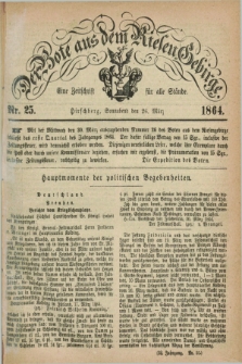 Der Bote aus dem Riesen-Gebirge : eine Zeitschrift für alle Stände. Jg.52, Nr. 25 (26 März 1864) + dod.
