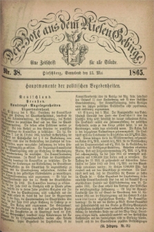 Der Bote aus dem Riesen-Gebirge : eine Zeitschrift für alle Stände. Jg.53, Nr. 38 (13 Mai 1865) + dod.