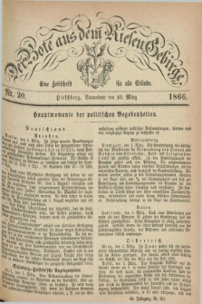 Der Bote aus dem Riesen-Gebirge : eine Zeitschrift für alle Stände. Jg.54, Nr. 20 (10 März 1866) + dod.