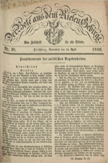 Der Bote aus dem Riesen-Gebirge : eine Zeitschrift für alle Stände. Jg.54, Nr. 30 (14 April 1866) + dod.