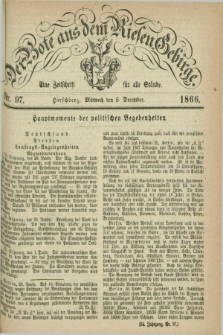 Der Bote aus dem Riesen-Gebirge : eine Zeitschrift für alle Stände. Jg.54, Nr. 97 (5 December 1866) + dod.