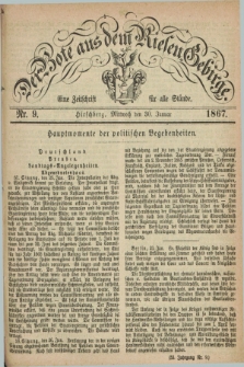 Der Bote aus dem Riesen-Gebirge : eine Zeitschrift für alle Stände. Jg.55, Nr. 9 (30 Januar 1867) + dod.