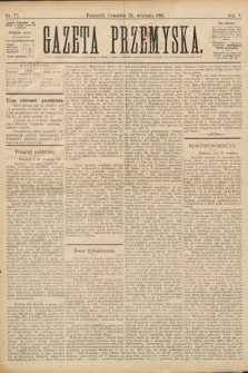 Gazeta Przemyska. 1891, nr 77