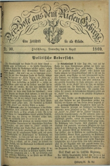 Der Bote aus dem Riesen-Gebirge : eine Zeitschrift für alle Stände. Jg.57, Nr. 90 (5 August 1869) + dod.