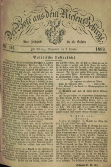 Der Bote aus dem Riesen-Gebirge : eine Zeitschrift für alle Stände. Jg.57, Nr. 115 (2 October 1869) + dod.