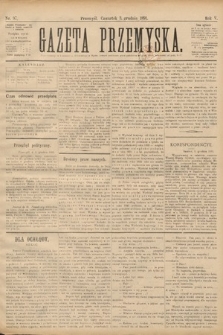Gazeta Przemyska. 1891, nr 97