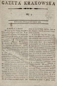 Gazeta Krakowska. 1805, nr 3