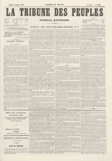 La Tribune des Peuples : journal quotidien, edition du matin. 1849, nr 126