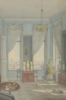Gabinet hrny Arturowej Potockiej w Wiedniu 1824